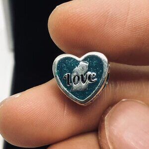 ✨🔥Pandora State Of Michigan Exclusive Bay City Love Heart Charm